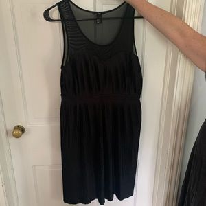 H&M Black Mesh Dress